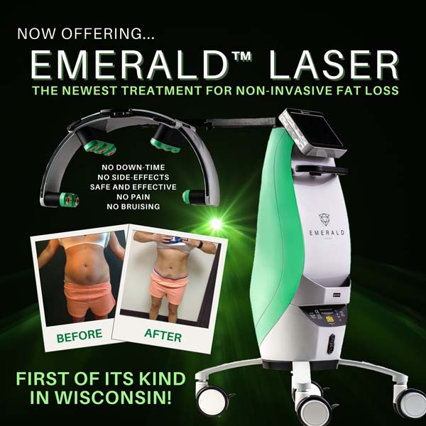 Emerald Laser Social Media Top