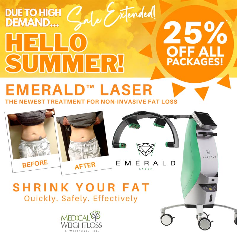 Emerald Laser Hello Summer 25% off